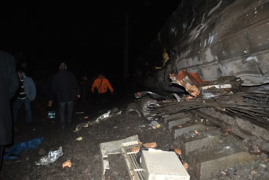 Nevsky Express train derailed in Tver Region