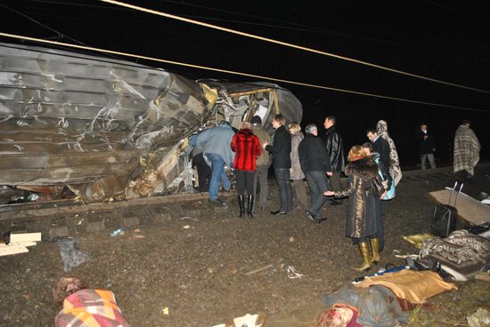 Nevsky Express train derailed in Tver Region