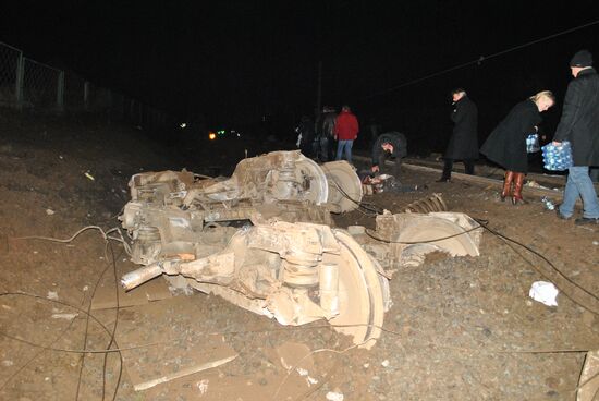 Nevsky Express train derailed in Tver Region