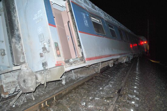 Nevsky Express train derailed in Tver Region