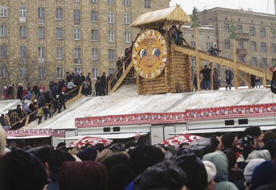 Farewell to Russian Winter festival