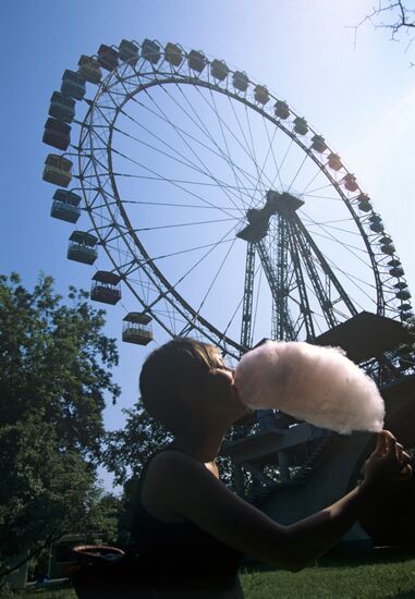 Ferris wheel in Gorky Park