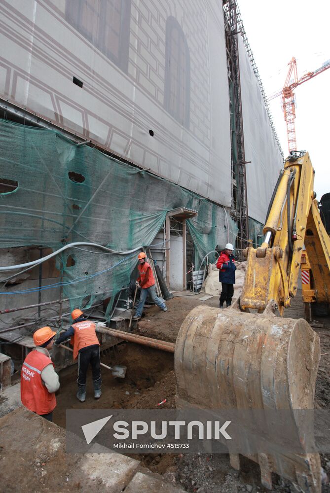 Bolshoi Theater reconstruction