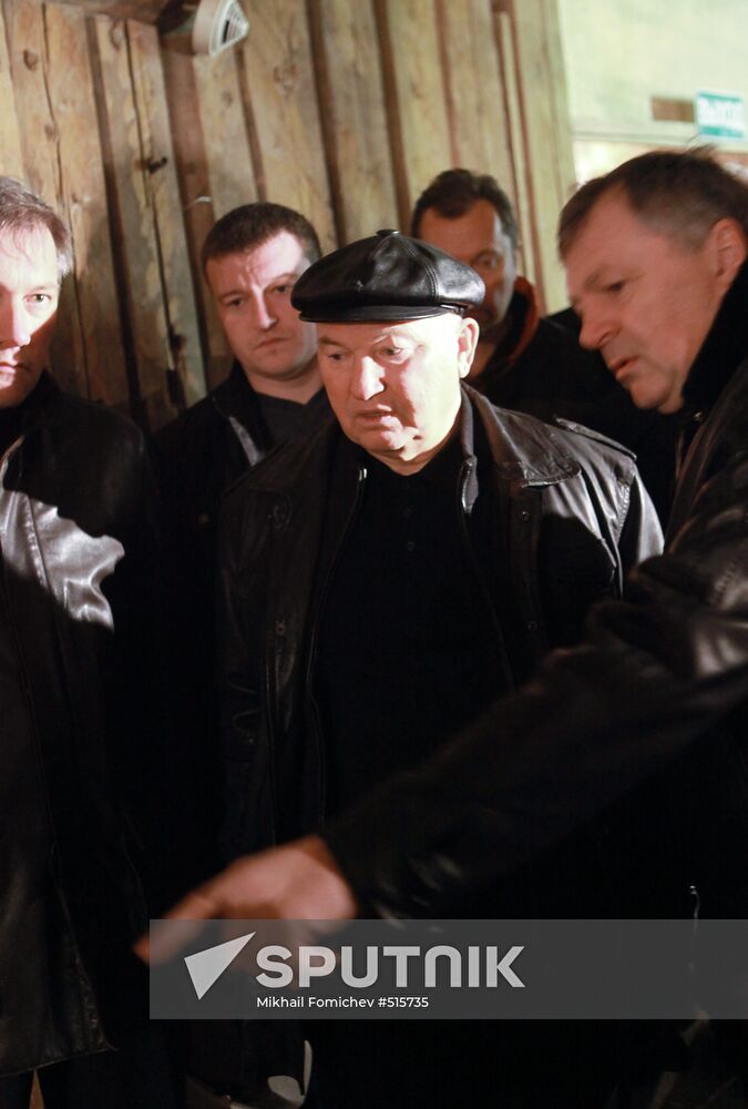 Moscow Mayor Yury Luzhkov