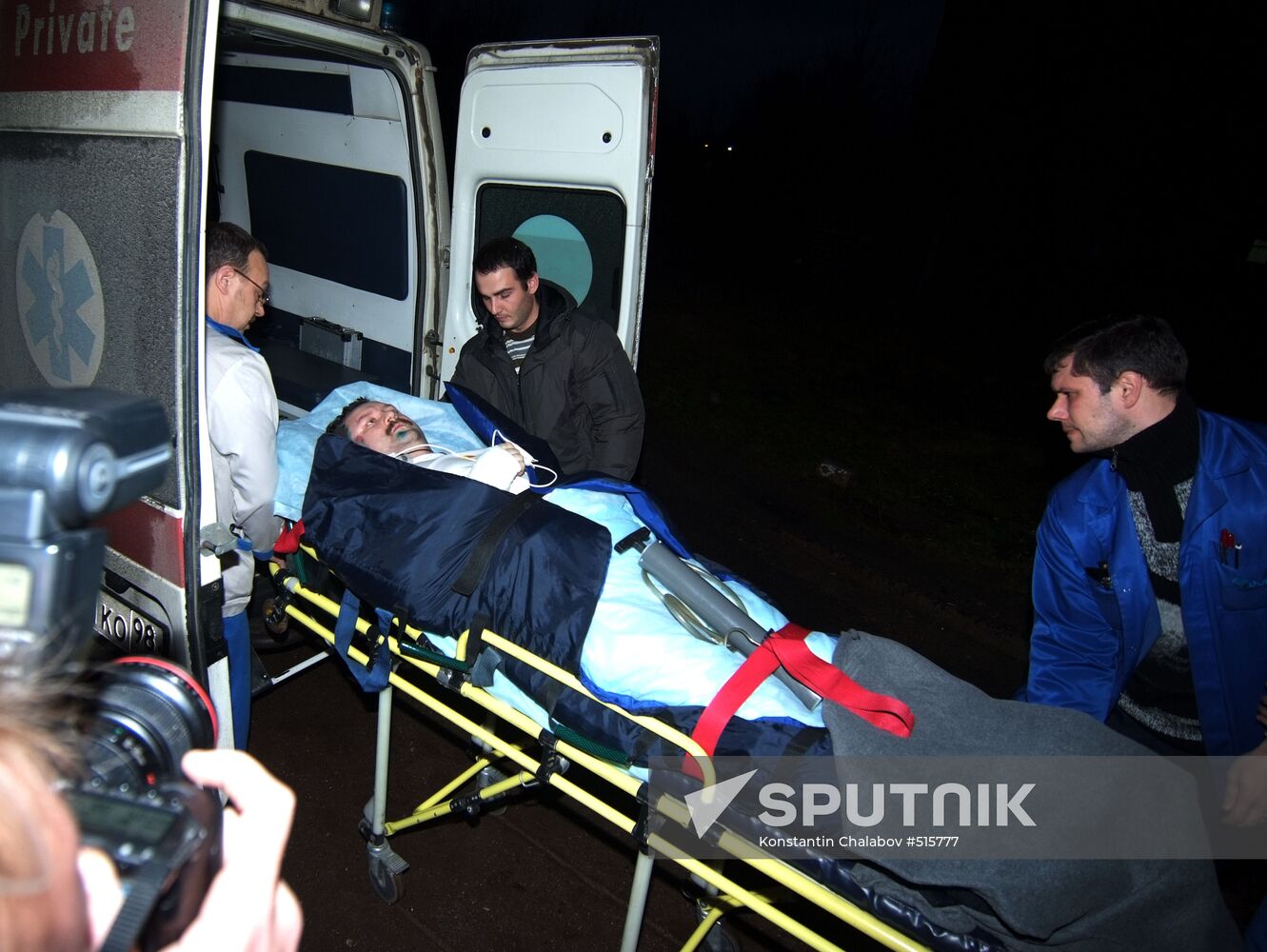 Man injured in Nevsky Express crash