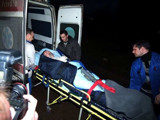 Man injured in Nevsky Express crash