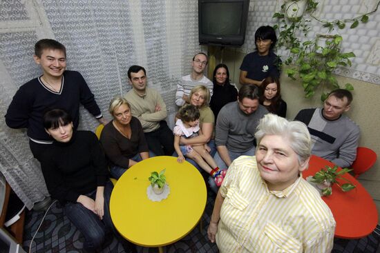 Eleonora Pavlovskaya's large family