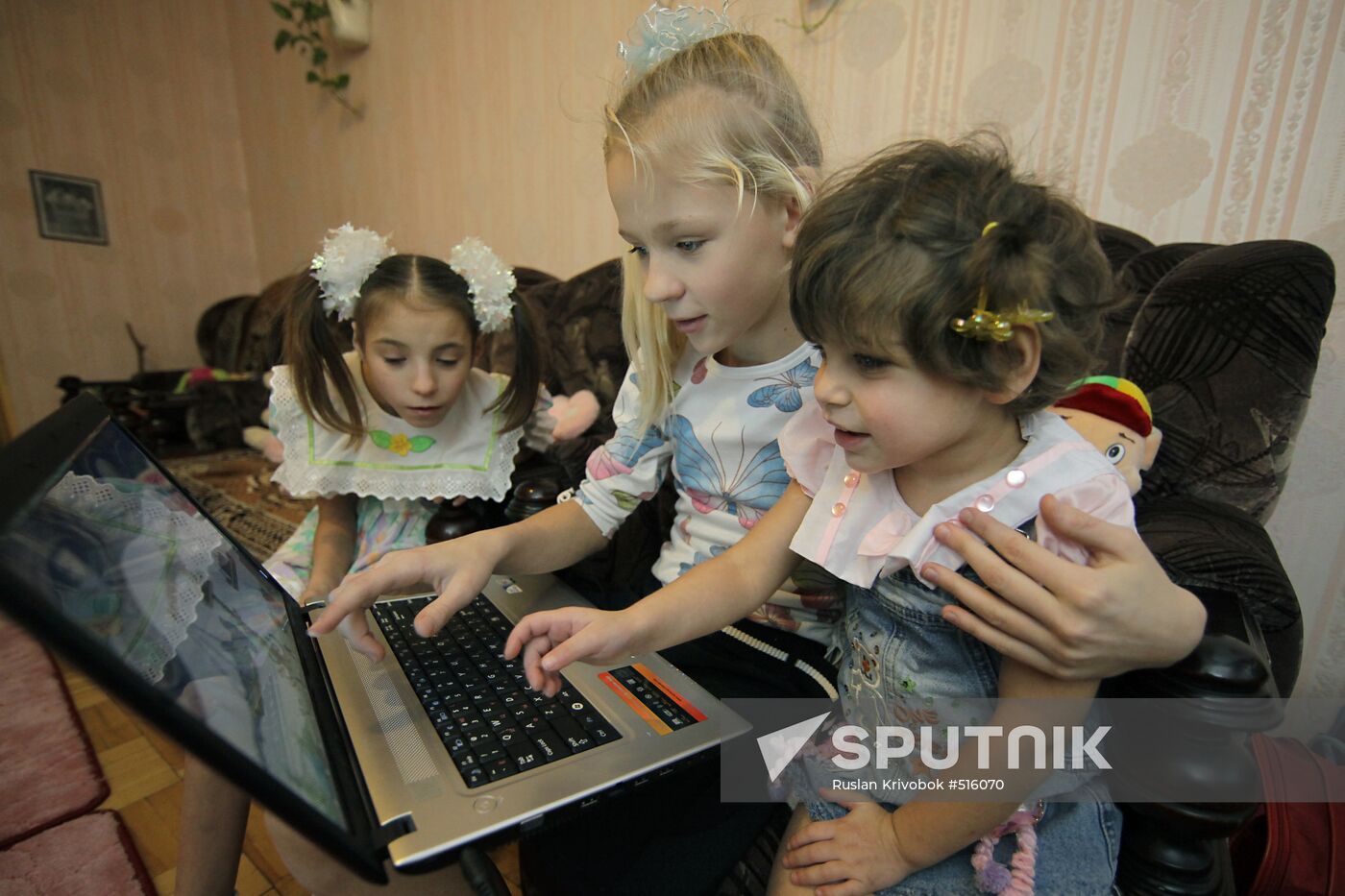 Eleonora Pavlovskaya's large family