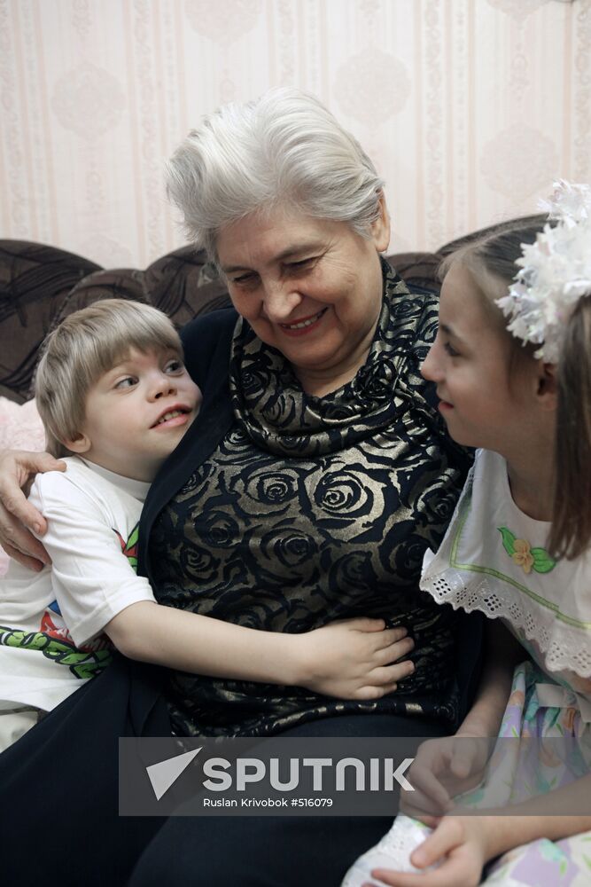 Eleonora Pavlovskaya's large family