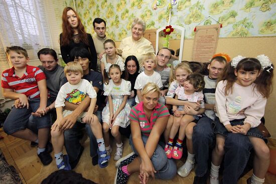 Eleonora Pavlovskaya's large family