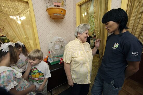 Eleonora Pavlovskaya's large family