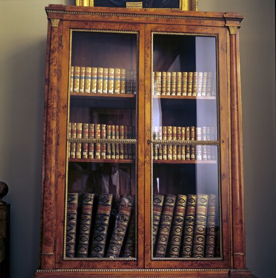 Book-case in the study of duke Nikolai Yusupov