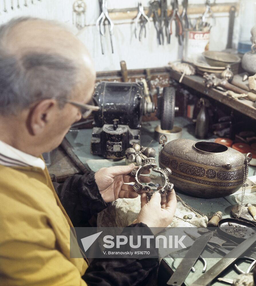 Collector Semyon Khanukayev