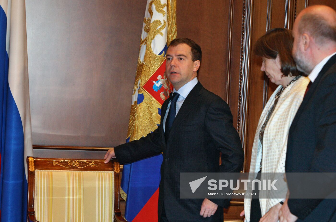 Dmitry Medvedev at work. November 30, 2009