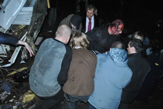 Nevsky Express derailed in Tver Region