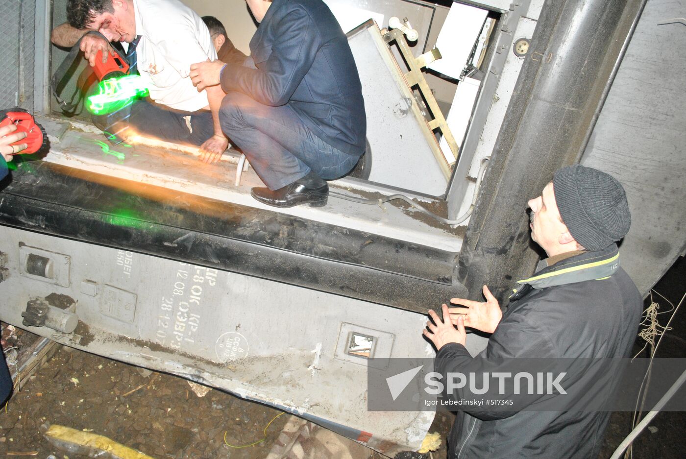 Nevsky Express derailed in Tver Region