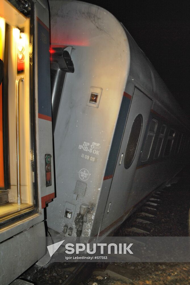 Nevsky Express derailed in Tver Region
