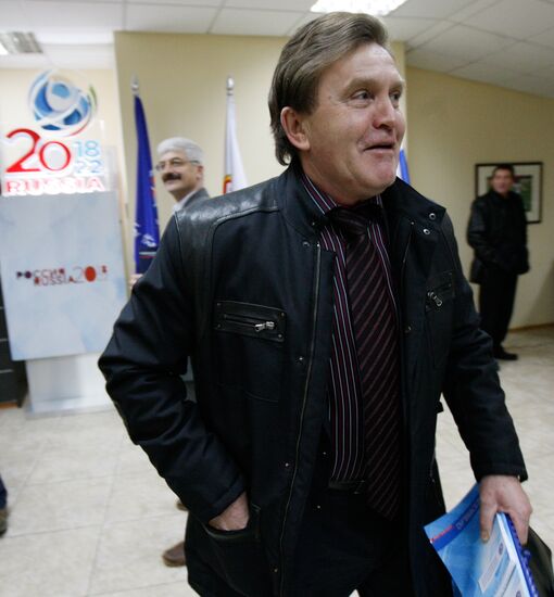 Lokomotiv Moscow F.C. President Nikolai Naumov