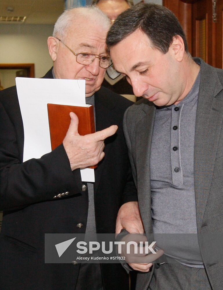 Nikita Simonyan and Yevgeny Giner