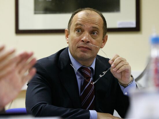 RFPL President Sergei Pryadkin