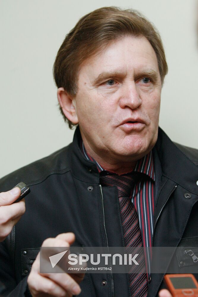 Lokomotiv Moscow F.C. President Nikolai Naumov