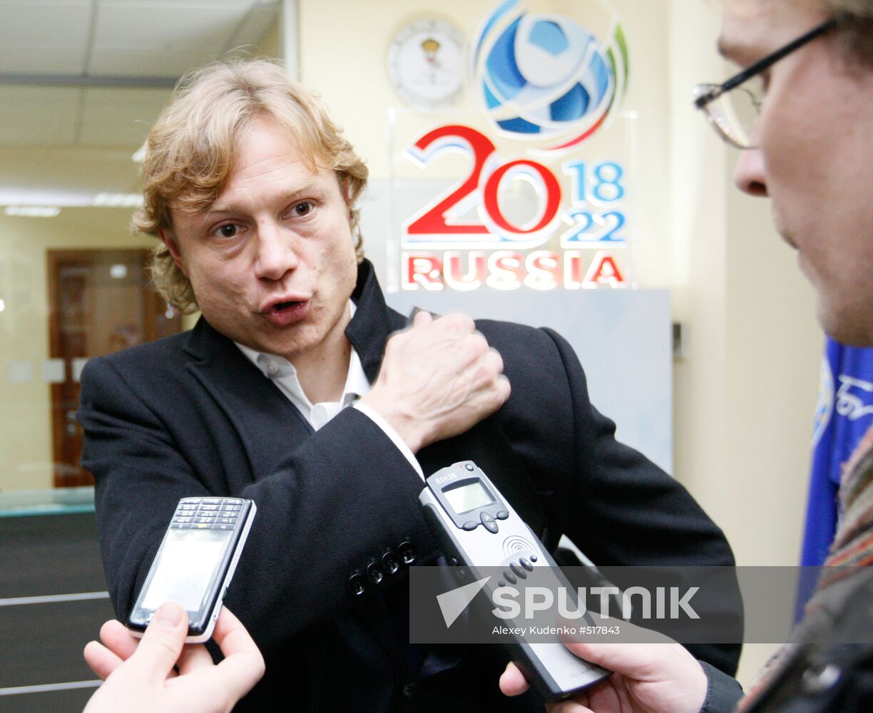Spartak Moscow F.C. Director General Valery Karpin