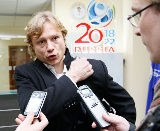 Spartak Moscow F.C. Director General Valery Karpin