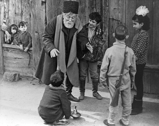 Scene from movie The Saplings