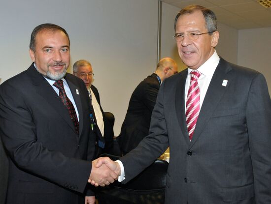 Sergei Lavrov, Avigdor Lieberman