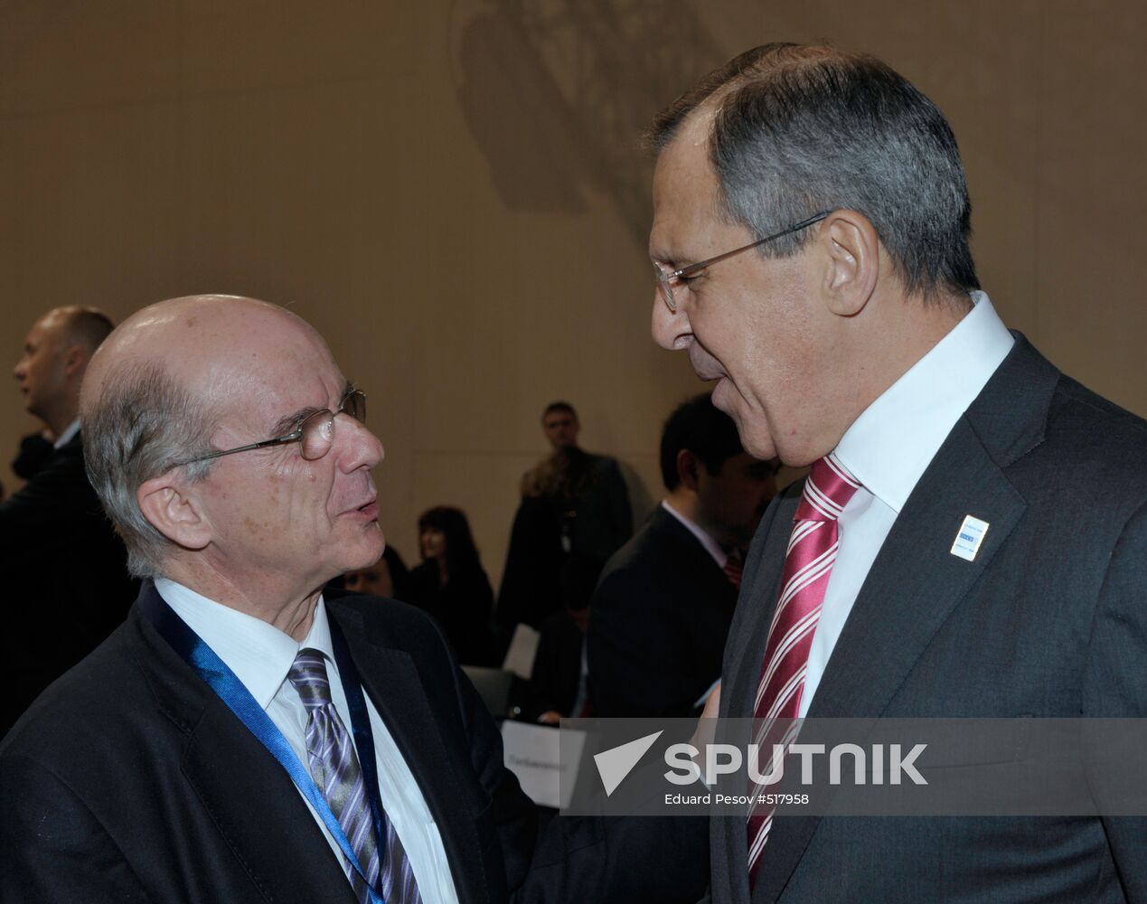 Sergei Lavrov, Leonidas Chrysanthopoulos