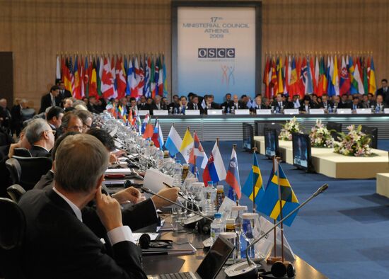 Meeting of Council of OSCE Ministers for Foreign Affairs