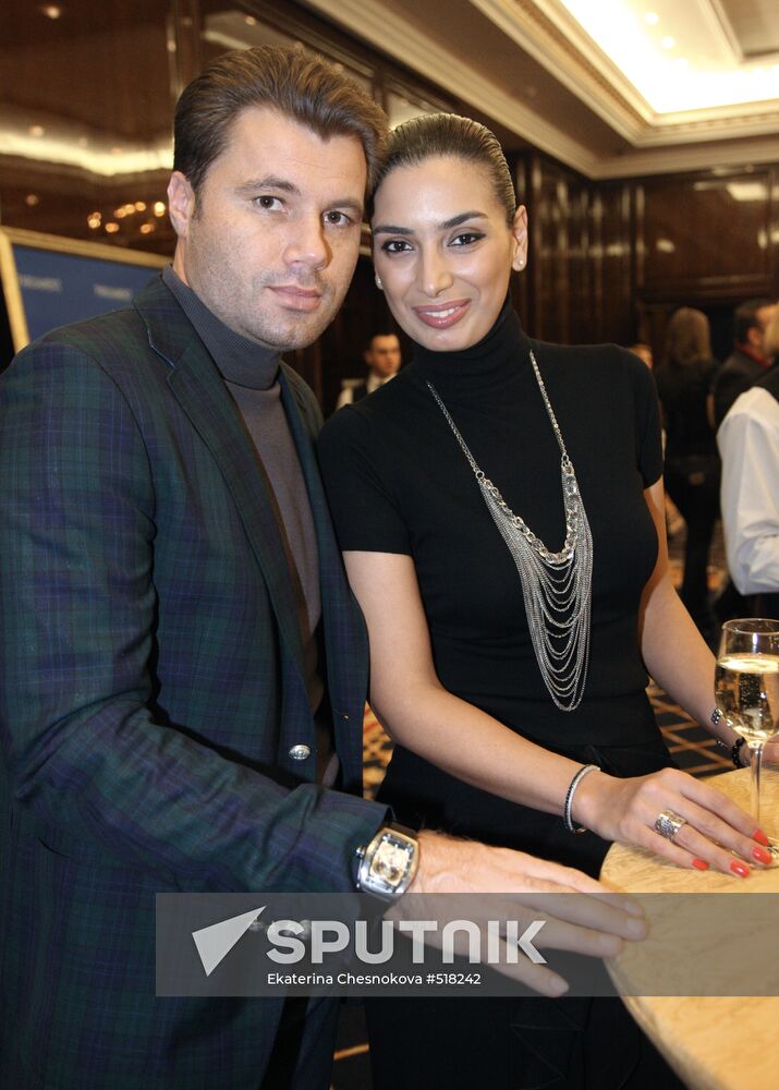 Oleg Roi and his wife