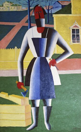 "Carpenter" painting