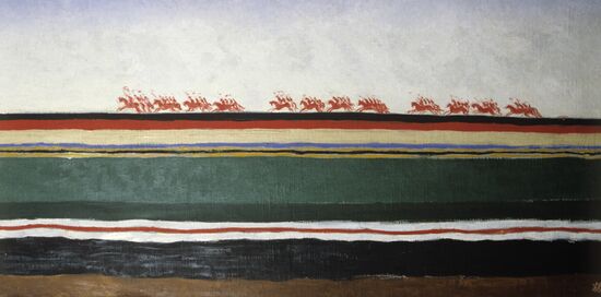 Red-cavalry by K.Malevich