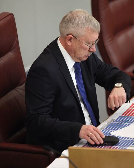State Duma First Deputy Speaker Oleg Morozov