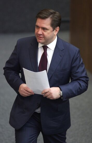 Russian Energy Minister Sergei Shmatko