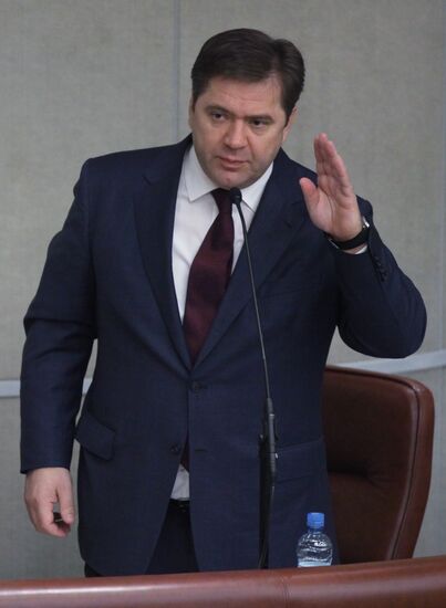 Russian Energy Minister Sergei Shmatko