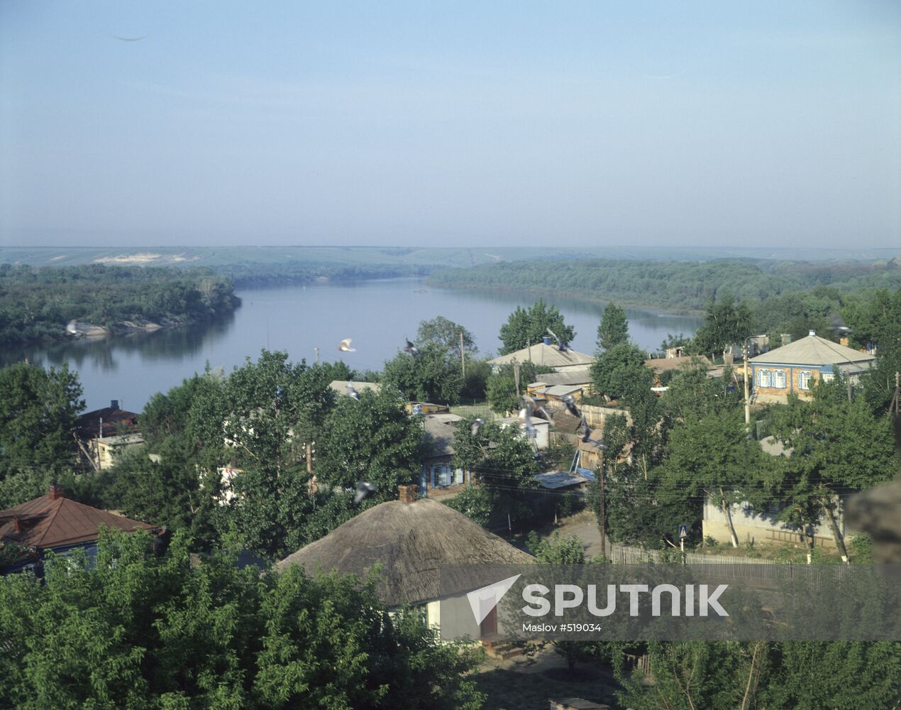 View of Veshenskaya stanitsa