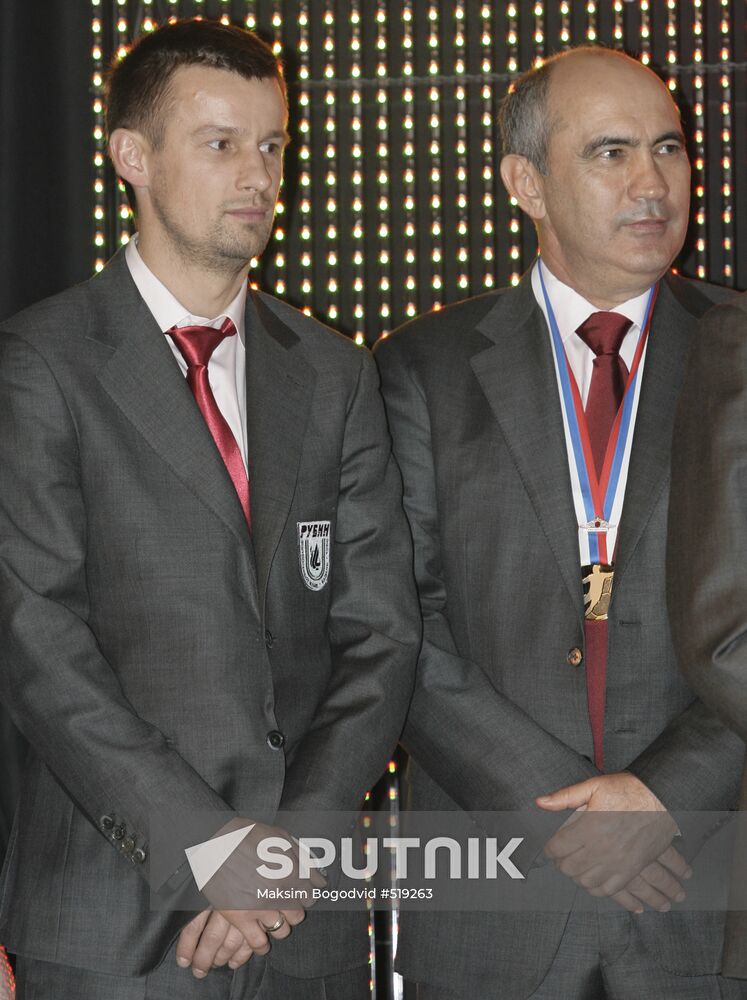 Sergei Semak and Kurban Berdyev