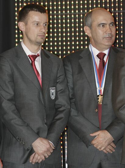 Sergei Semak and Kurban Berdyev