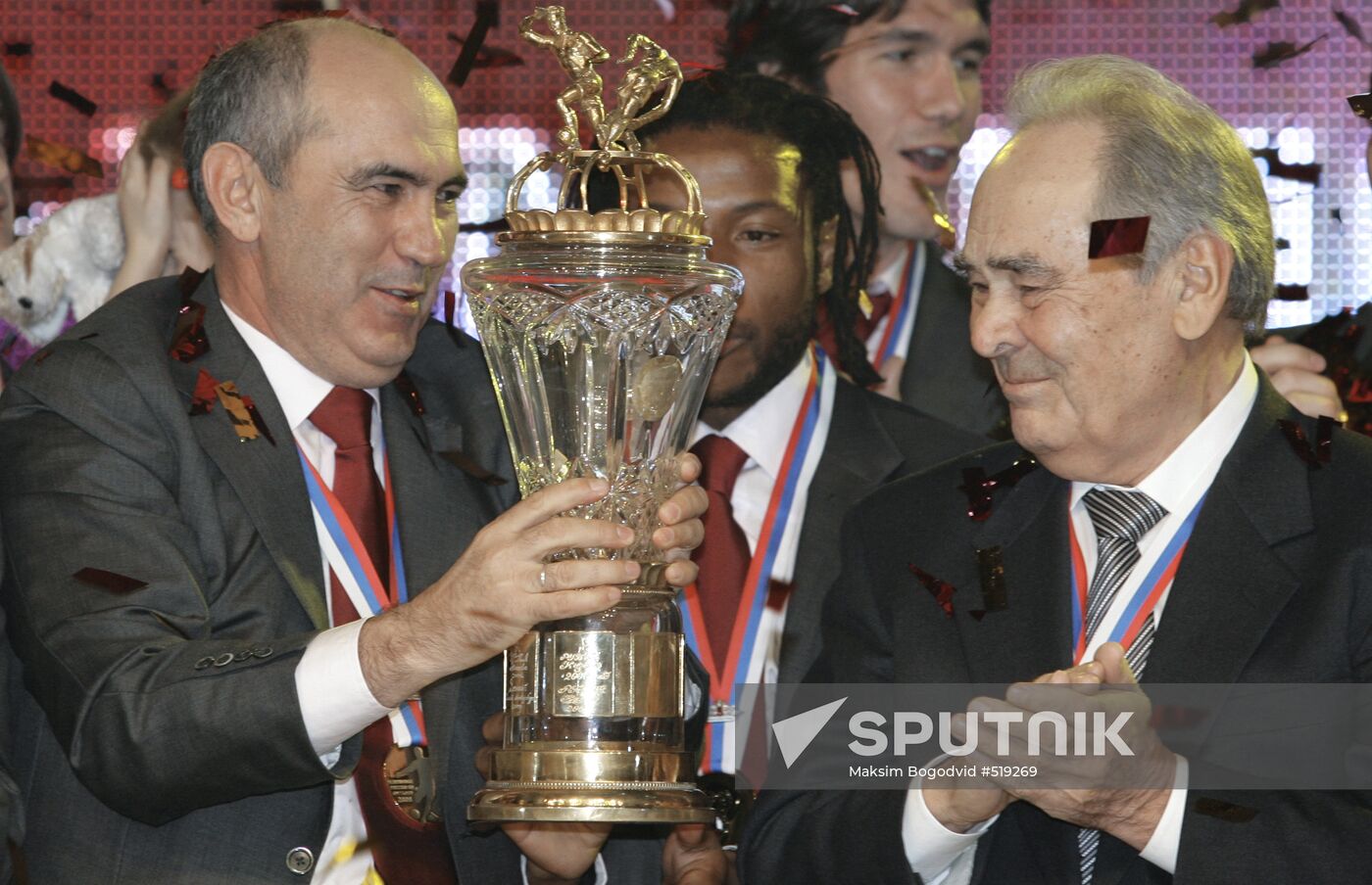 Kurban Berdyev and Mintimir Shaymiev
