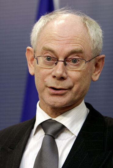 First EU President Herman Van Rompuy