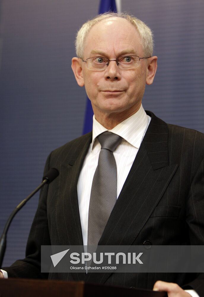 First EU President Herman Van Rompuy