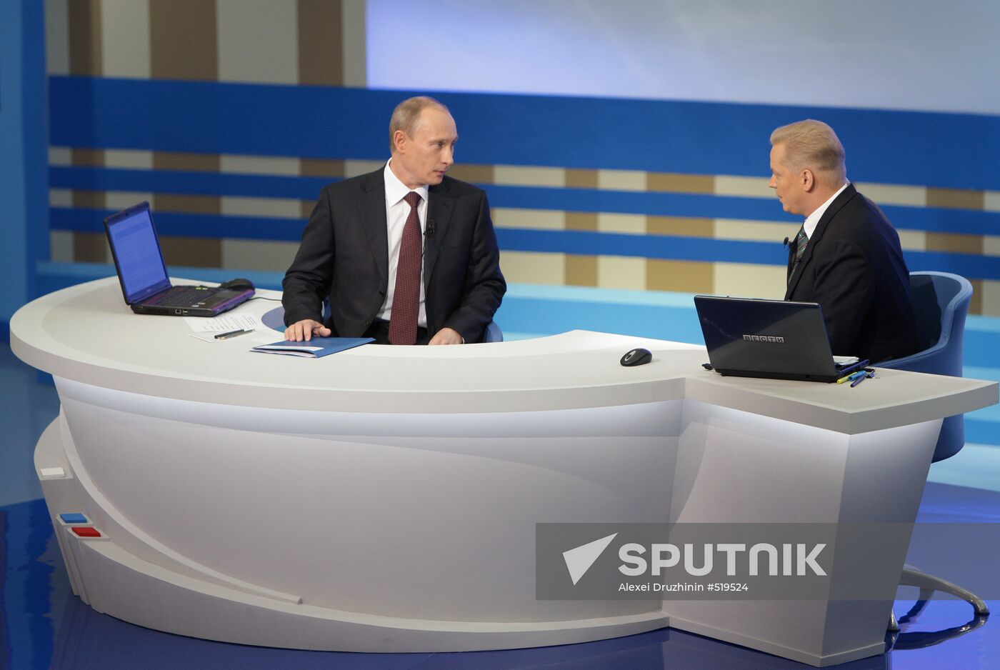 Televised live call-in show with Vladimir Putin