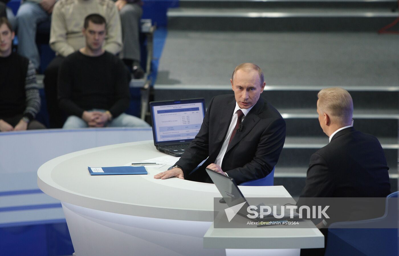Televised live call-in show with Vladimir Putin