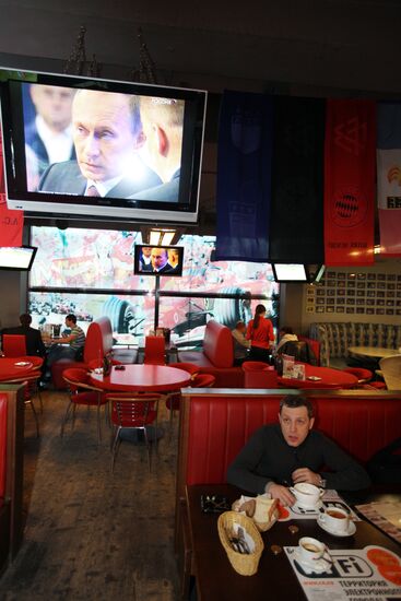 Televised live call-in show with Vladimir Putin