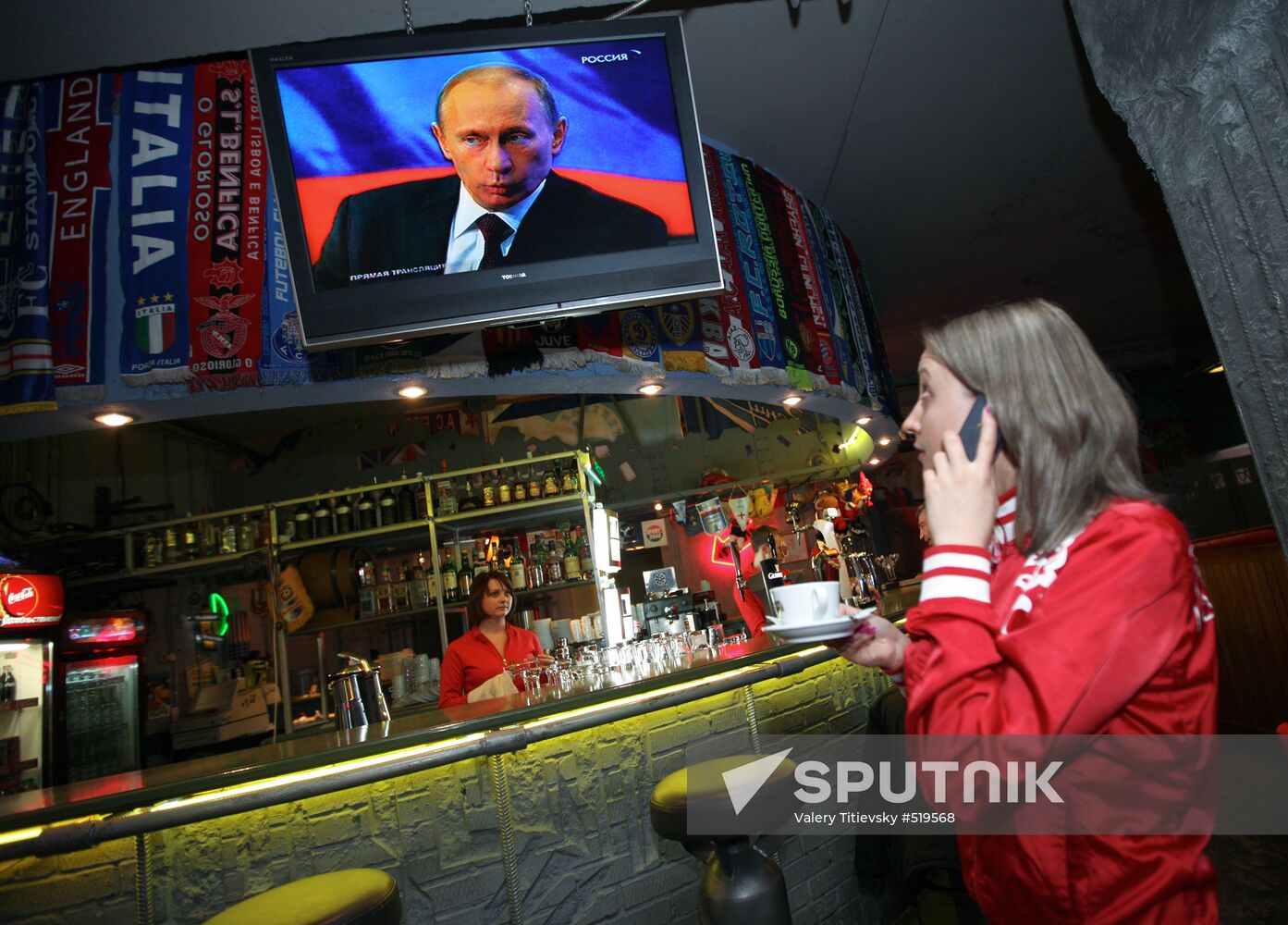 Televised live call-in show with Vladimir Putin