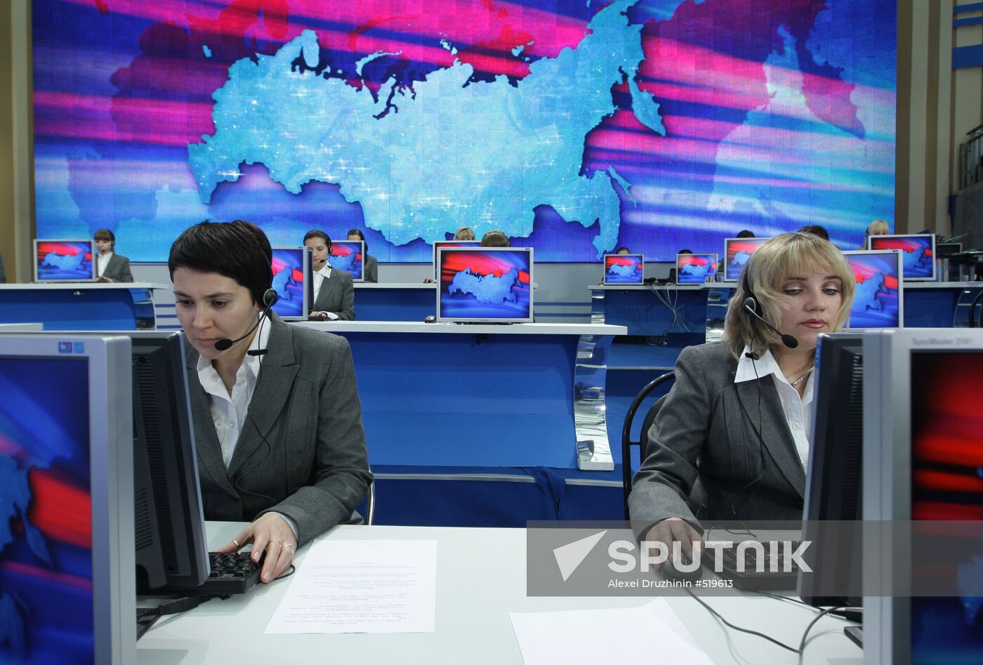 Televised live call-in show with Vladimir Putin