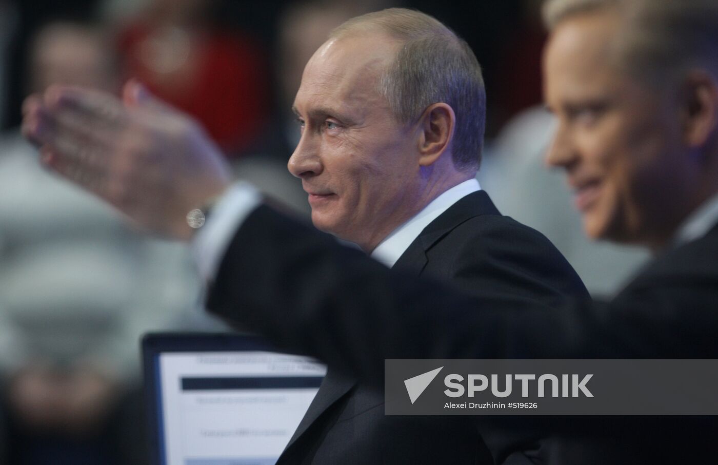 Televised live call-in show with Vladimir Putin