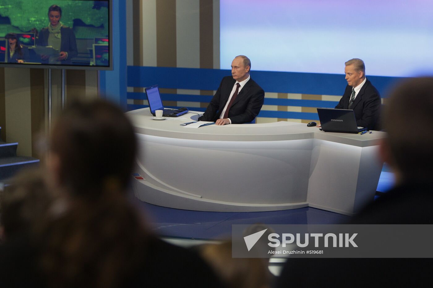 Televised live call-in show with Vladimir Putin